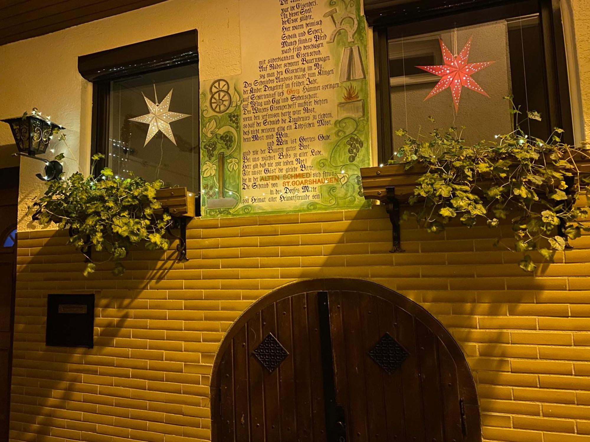Alte Schmiede In Der Altstadt Von סנט גורסהאוזן מראה חיצוני תמונה